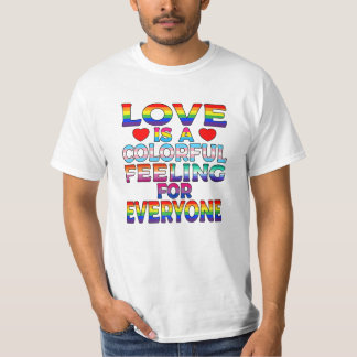 T-shirt Fier Ally Arc-en-ciel drapeau gay