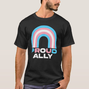 T-shirt Fier Ally Transgenre Transsexuel Transsexuelle Hom
