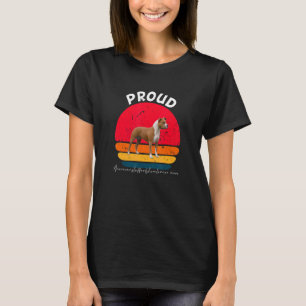 T-shirt Fier American Staffordshire Terrier Chien Maman