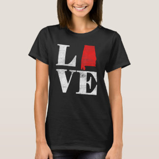 T-shirt Fier Amérique Citoyen État Drapeau Carte des terre