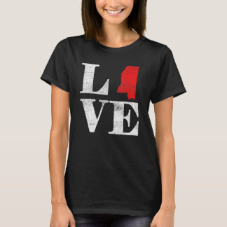 T-shirt Fier Amérique Citoyen État Drapeau Plan de la Terr