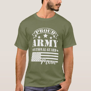 T-shirt Fier Armée Garde Nationale Maman Amusante Maman M