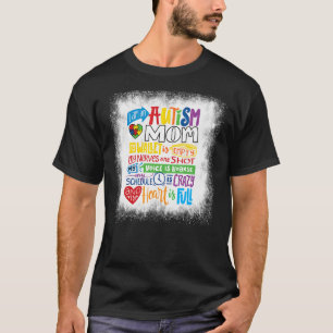 T-shirt Fier Autisme Mère Citation Je suis un Autisme Mur