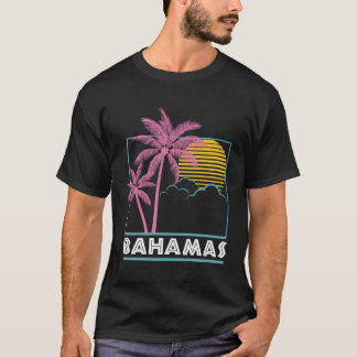 T-shirt Fier Bahamas Bahamiens Drapeau Nassau
