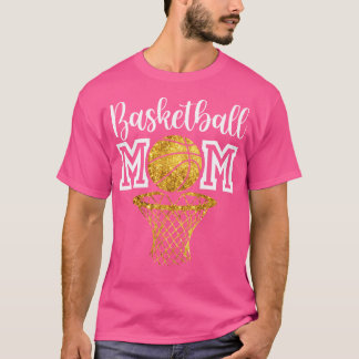 T-shirt Fier Basketball Fête Des Mères Sport Amusant Lover
