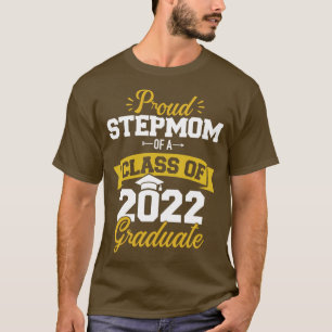 T-shirt Fier beau-mère d'une classe de 2022 senior g