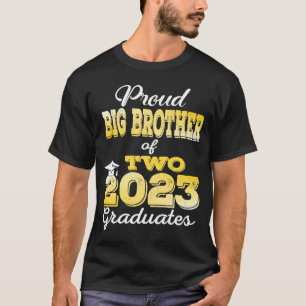 T-shirt Fier Big Brother de deux 2023 Graduate Class 2023