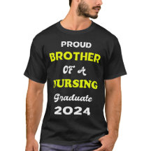 Fier Bro d'une diplômée en soins infirmiers de 202