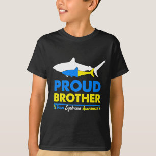 T-shirt Fier Brother World Down Syndrome de la journée de