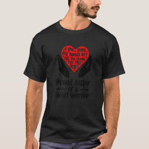 T-shirt Fier CHD Guerrier Soeur Maladie cardiaque congénit