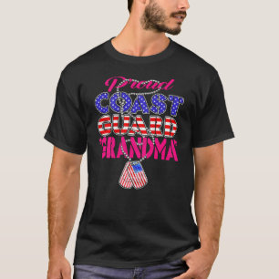 T-shirt Fier chien de grand-mère de la Garde côtière améri
