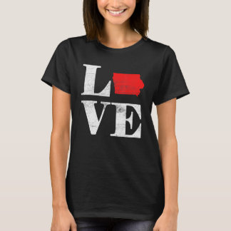T-shirt Fier citoyen américain drapeau de l'État carte du