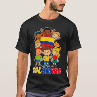 T-shirt Fier Colombie Mois du patrimoine hispanique Colomb