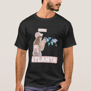 T-shirt Fier Cool Atlanta Girl d'Atlanta City