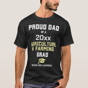 T-shirt FIER DAD FARMING GRAD 2024 Graduation