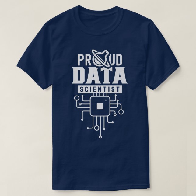 T-shirt Fier Data Scientist Analyst Science Analyst Pre (Design devant)