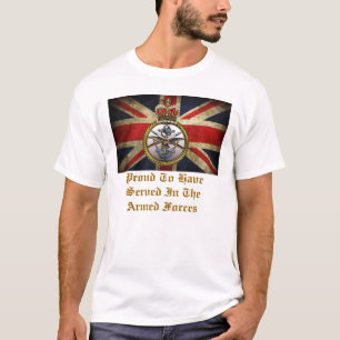 T-shirt Fier d'avoir servi dans les forces armées