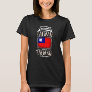 T-shirt Fier de dire que je viens de Taiwan