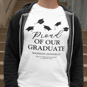 T-shirt Fier de notre diplôme d'études supérieures