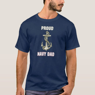 T-shirt fier de papa de marine