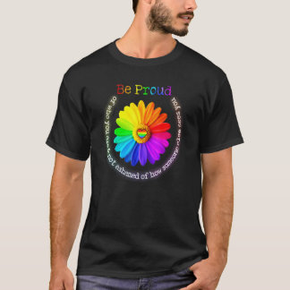T-shirt Fier De Qui Joue Est Et N'A Pas Honte De Comment Q