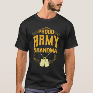 T-shirt Fier des femmes de l'armée Grand Ma Chemise Pride