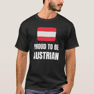T-shirt Fier d'être autrichien