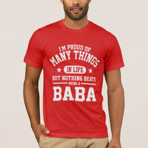 T-shirt Fier d'être baba