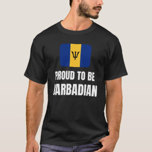 T-shirt Fier d'être Barbadien