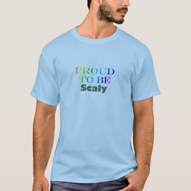 T-shirt Fier d'être écallieux (Devant)