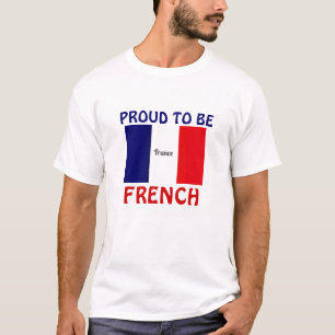 T-shirt Fier d'être français
