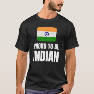 T-shirt Fier d'être Indien