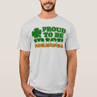 T-shirt Fier d'être irlandais