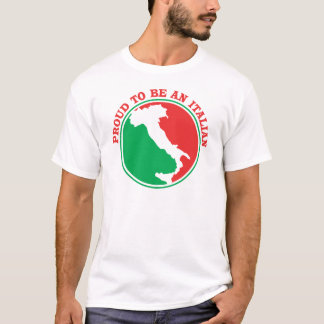 T-shirt Fier d'être italien