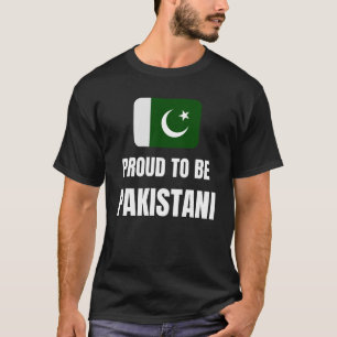 T-shirt Fier d'être Pakistanais