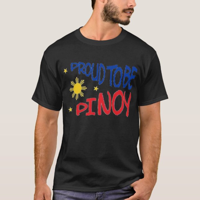 T-shirt Fier d'être Pinoy (Devant)