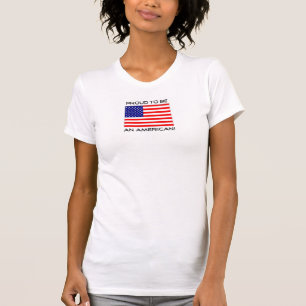 T-shirt Fier d'être un Américain !