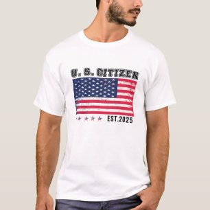 T-shirt Fier d'être un Américain – Journée de la citoyenne