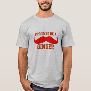 T-shirt Fier d'être un GINGEMBRE (pour lui)
