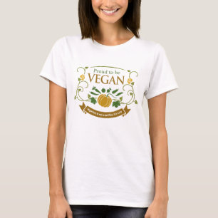 T-shirt Fier d'être Vegan