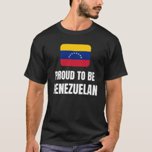 T-shirt Fier d'être Vénézuélien