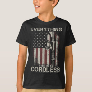 T-shirt Fier drapeau américain vétéran des droits d'armes 