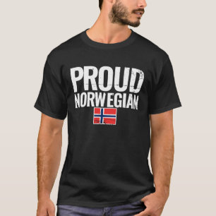 T-shirt Fier drapeau norvégien Norvège