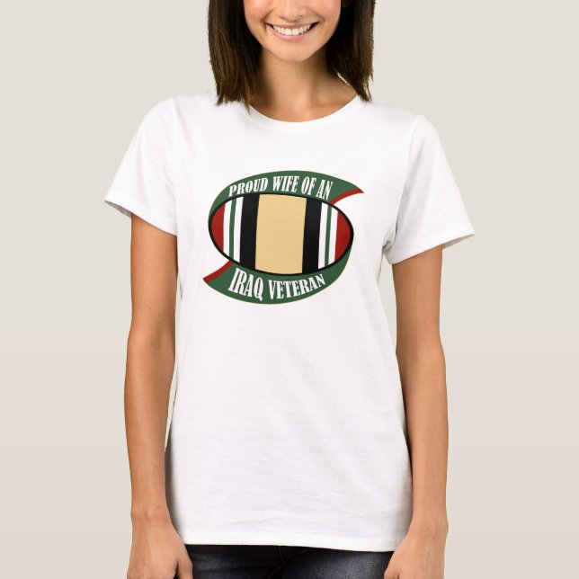 T-shirt Fier épouse (Devant)