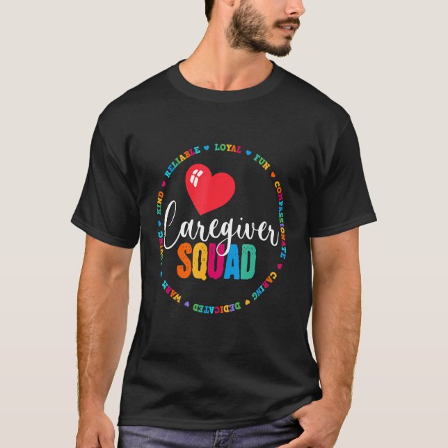 T-shirt Fier Escouade de soins infirmiers de l'Escouade d' (Devant)