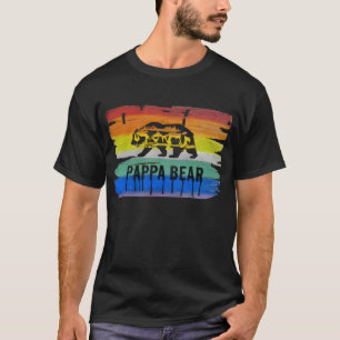 T-shirt Fier et élégant ours gay papa fière allure