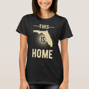 T-shirt Fier États-Unis Fan C'Est Accueil Carte Floride