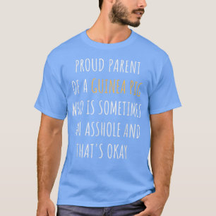 T-shirt Fier Fier Guinée Cochon Parent Papa Maman Animal m