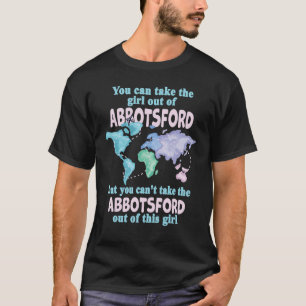 T-shirt Fier Fille D'Abbotsford Relocalisation Des Abbés