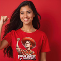 Fier fille d'immigrants Vintage